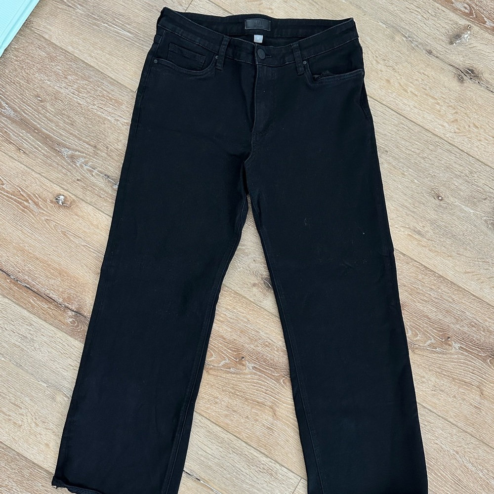 Kut from the Kloth Black Flare Jeans - Picture 2 of 5